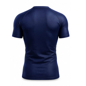 Chemise à manches courtes pour homme, anti-UV, bleu, imprimé tribal, séchage rapide, polyester, pour activités de plein air - Product Image 6