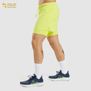 Short de jogging décontracté pour hommes personnalisé 100% coton Streetwear avec motif solide impression de flocage bouffant 3D disponible dans toutes les tailles - Product Image 3