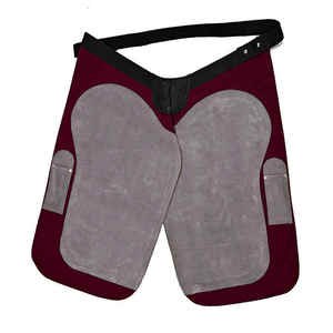 Cómodo delantal de cuero con portaherramientas y correas ajustables hecho para uso diario en el taller - Product Image 1