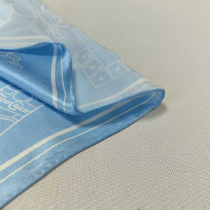 Wholesale OEM Design Luxury Satin <b>Silk</b> <b>Square</b> <b>Scarf</b> 90x90 Custom Printed Floral Logo Foulard Breathable Casual Spring Autumn - Product Image 5