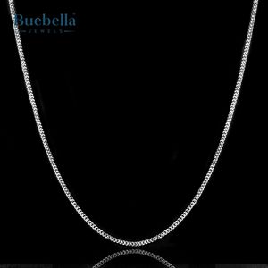 Venta caliente 18K chapado en oro 3mm de ancho de acero inoxidable collar de cadena cubana VVS Moissanite joyería - Product Image 2