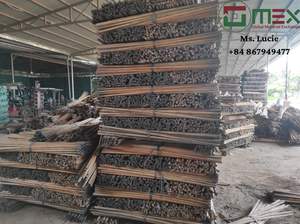 75cm & 120cm PVC <b>Wooden</b> Mop & <b>Broom</b> <b>Handle</b> Set with Red Dustpan Pattern for Home Garden Use - Product Image 4