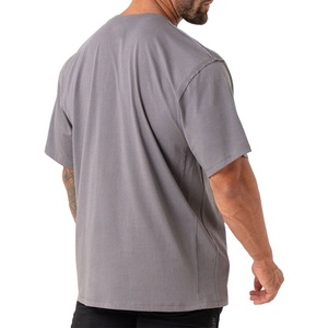 เสื้อยืดออกกำลังกายผู้ชายไซส์ใหญ่ รุ่น 2026 ทรงปกติ ผ้าฝ้าย 100% เป็นมิตรกับสิ่งแวดล้อม ระบายอากาศได้ดี แบบอัดแน่น สั่งทำได้ ขายส่ง - Product Image 5