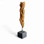 Soporte de Madera Vintage Indio, Tallado a Mano, Decoración Arquitectónica de Pared, Estilo Rústico Antiguo para Interiores del Hogar, Combinación Variada, 1 Contenedor - Product Image 2