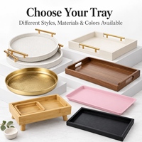 Ensemble de plateaux de pédicure personnalisés avec bols et cuillères pour salon de manucure et spa, plateau de service pour manucure et pédicure OEM ODM