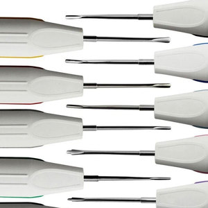 10 Uds. Elevadores de raíces dentales manuales blancos PDL Luxating Kit de Cirugía de aflojamiento de dientes cirugía Oral odontología quirúrgica - Product Image 3