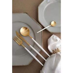 Ensemble de couverts élégants en acier inoxydable, finition lisse pour un confort de repas raffiné - Product Image 6