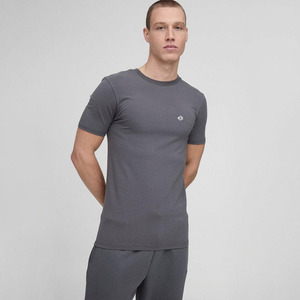 Logo personnalisé Slim Fit 100% coton T-Shirts 180/200/220gsm Plus Size Gym Wear Impression personnalisée Hip Hop T-shirt pour hommes coupe ample - Product Image 1