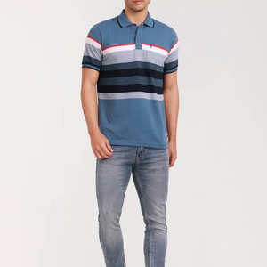 Polo Ligero para Hombre, Estilo Veraniego, Logotipo Bordado a Bajo Precio, Antiarrugas, Color Sólido, Talla Personalizada - Product Image 4