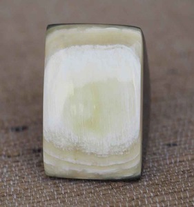 Anillo de Cuerno de Búfalo Pulido, Joyería para Fiestas, Bodas y Aniversarios, Color Natural, Gran Venta - Product Image 1