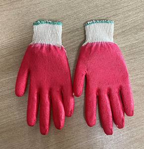 Vietnamese Rubber Coated <b>Gloves</b> Anti-Cut and Anti-Slip Safety Working <b>Gloves</b> with <b>Latex</b> Semi-Coating Reusable for Gardening - Product Image 6