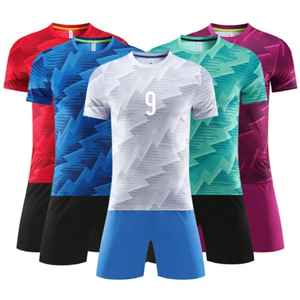 Maillot de football personnalisé pour adultes et enfants Set Style avec coupe automatisée Service OEM disponible pour les vêtements de football - Product Image 4