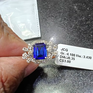 Venta caliente mujeres oro rosa 14K IGI certificado corte brillante diamante estilo étnico anillo para regalo fiesta aniversario boda - Product Image 1