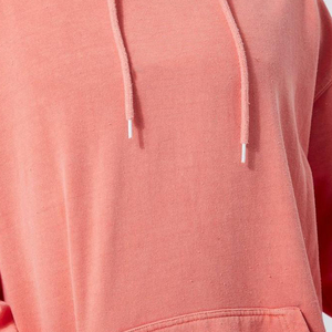 เสื้อฮู้ดดี้ผู้ชายสไตล์วินเทจ แขนยาว ทรงโอเวอร์ไซส์ ผ้าคุณภาพสูง สีพื้น ล้างสีแบบแอซิด  สำหรับฤดูใบไม้ร่วง  แบบลำลอง  รับสั่งทำสีพื้นได้ - Product Image 6