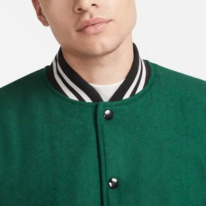 Chaqueta Universitaria Informal y de Invierno para Hombre OEM, Chaqueta Universitaria de Alta Calidad con Logotipo Personalizado para Jóvenes, Chaqueta de Invierno de Manga Larga para Hombre - Product Image 5