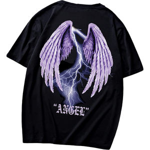 T-shirt à manches courtes pour hommes, impression personnalisée de Logo/vente en gros de t-shirts décontractés de haute qualité pour hommes - Product Image 1