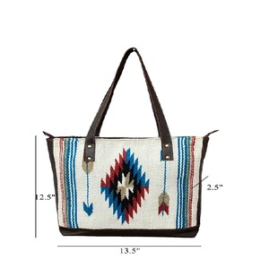 2024 nouvelle mode décontracté fermeture à glissière de haute qualité confortable femmes sac fourre-tout en cuir véritable Polyester doublure en gros - Product Image 1