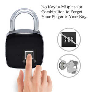 Candado Inteligente NPF1 con Huella Dactilar, Portátil, Resistente al Agua, Estilo Moderno, Candado para Puerta de Viaje, Gran Venta - Product Image 2