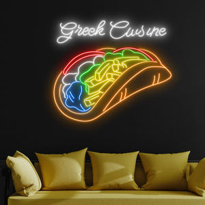 Magasin d'alimentation mexicain led enseigne au néon Tacco alimentaire impression UV enseigne au néon acrylique effet 3D enseigne UV pour les promotions publicitaires des magasins - Product Image 5