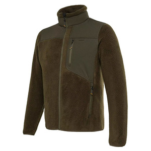Chaqueta polar Sherpa para hombre, abrigo polar cálido de invierno, chaqueta informal de algodón con cremallera, logotipo personalizado OEM - Product Image 6