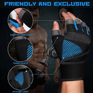 Bodybuilding Power Training Haltérophilie Crochets Lourds Sangles, Crochets de traction Protection des poignées Sangles de poignet meilleurs matériaux - Product Image 3