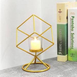 เชิงเทียนเหล็กทรงหัวใจแบบกำหนดเองสำหรับตกแต่งบ้านสำหรับคริสต์มาส งานแต่งงาน งานวันเกิด ที่วางเทียนบนโต๊ะ - Product Image 2