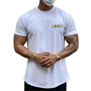 T-shirt d'été de haute qualité, nouveau, à manches courtes, 100% coton, vêtements de sport, streetwear hip-hop, coupe classique - Product Image 1