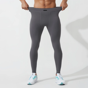 Activewear Hombres Compresión Correr Fitness Leggings 4 Way Stretch Leggings Gym Leggings Bjj Spats Para Hombres - Product Image 5