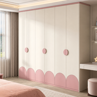 Ensemble de meubles modulaires pour enfants, lit tatami intégré, armoire, chambre à coucher et salle à manger modernes et personnalisés, écologiques et gain de place
