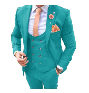 Traje Clásico para Hombre, Corte Entallado, Traje de Novio para Boda, Abrigo Formal, Pantalón, Trajes de Novio al por Mayor, Precio Económico, Abrigo Negro - Product Image 4