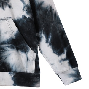 Sudadera con Capucha para Mujer, Nueva Moda, 100% Algodón, Sudadera Corta de Manga Larga, Estampada con Tie-Dye, Sudadera Corta con Capucha - Product Image 4