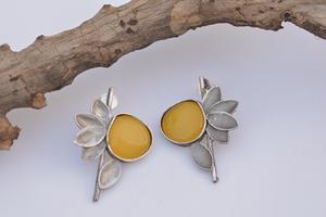 Nueva llegada última treanding hecho a mano de plata parecen pendientes de Aro para niñas y mujeres - Product Image 3