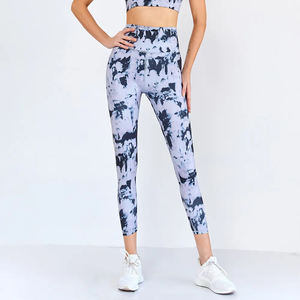 OEM ODM Affordable Price High Quality Workout Tie Dye <b>Leggings</b> For Women Hot Selling High Waist Seamless Leggie Supplier - Product Image 1