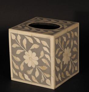 Dispensador de tejido con incrustaciones de hueso personalizado, gran oferta, servilletero de mesa de lujo, incrustaciones de hueso, hogar y cocina - Product Image 2