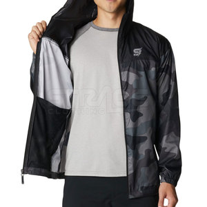 Breathable Hooded <b>Canvas</b> Men Windbreaker <b>Jacket</b> Casual Winter Front Logo in Reasonable Price <b>Jacket</b> for Men - Product Image 2