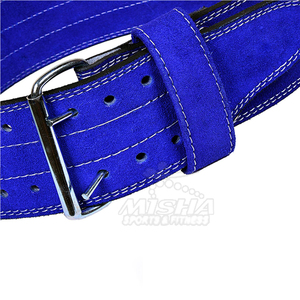 Cinturón de gimnasio de bloqueo automático Soporte de cintura de entrenamiento para adultos de cuero cómodo con protección para la espalda Esencial para levantamiento de pesas - Product Image 3