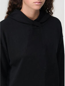 Nueva Llegada 2025 Sudaderas con Capucha 100% Algodón para Mujer Ropa Casual de Invierno Logotipo Impreso DTF Personalizado Sudadera con Capucha Extra Grande para Mujer - Product Image 3