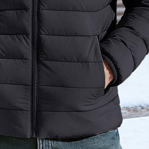 Chaquetas Personalizadas para Hombre, Chaqueta Acolchada de Alta Calidad, Impermeable, con Cierre y Cuello Alto, para Golf y Actividades al Aire Libre, con Calefacción - Product Image 3