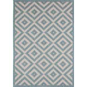 Netline Home Ecology <b>Outdoor</b> Rug Aqua 100AQ-Durable Weather-Resistant <b>Patio</b> <b>Mat</b> - Product Image 1