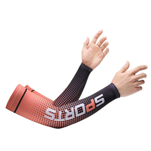 Manchon de bras unisexe en soie glacée, protection solaire, manchons de bras rafraîchissants pour adultes, sports, cyclisme, basketball, golf, football - Product Image 6