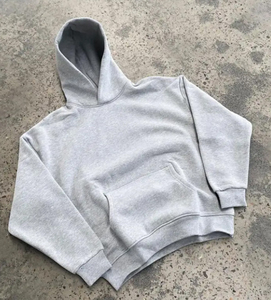 Sudadera de poliéster/algodón informal ajustada personalizada de lana de Color sólido de alta calidad de fabricante, ropa de calle con capucha de maternidad - Product Image 5