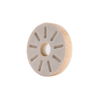 Ensemble de meules à lait de soja de 150 mm WA36P, disque abrasif en céramique de qualité alimentaire à 3 trous, 150x23x32 mm pour machine à tofu