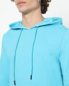 Vente en gros : Sweats à capuche brodés sur mesure pour hommes, style streetwear hiver, coupe classique, anti-rétrécissement, couleur unie - Product Image 4