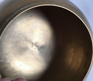 Pot de fleurs rond en laiton antique personnalisé, magnifique, fait à la main, martelé, pour l'intérieur et l'extérieur, pour la décoration de la maison et du jardin - Product Image 4