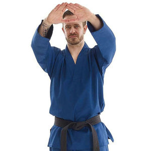 2025 ligero 100% algodón Karate uniforme para hombres MMA artes marciales desgaste logotipo personalizado Karate traje - Product Image 4