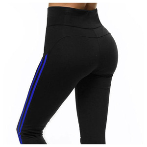 Mallas de gimnasio de cintura alta sin costuras con control de barriga Tela transpirable de secado rápido con el color Mocha Mousse de tendencia - Product Image 5