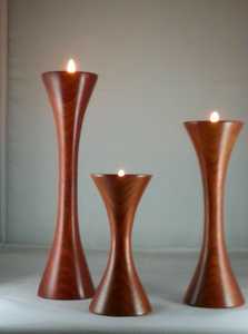 Home and Office In Wholesale Price Wooden <b>Candle</b> <b>Holder</b> Table Centerpiece Decor Farmhouse Wooden Candlestick Stand <b>Pillar</b> & Set - Product Image 3