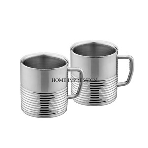 Tazas de café de metal de alta calidad para beber vasos de metal fabricados a bajo precio suministro directo de fábrica instantáneo de la India - Product Image 6