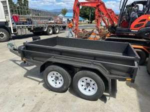 Remolque volquete de granja NUEVO/USADO con sistema hidráulico Color de material de hierro - Product Image 3