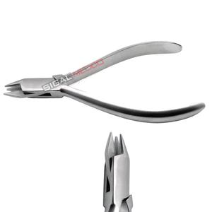 Alicates dentales Aderer, tres mandíbulas, ortodoncia, alicates para doblar alambre, herramientas de laboratorio, instrumentos de ortodoncia - Product Image 1